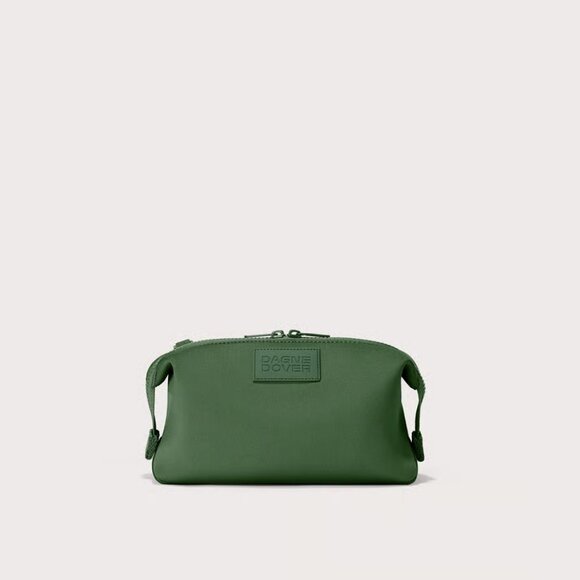Dagne Dover Hunter Neoprene Toiletry Bag in Pine, Large - Picture 1 of 9